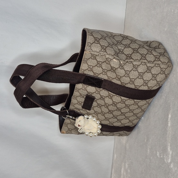 Gucci GG Supreme Vintage Small Tote Bag - Picture 5 of 17